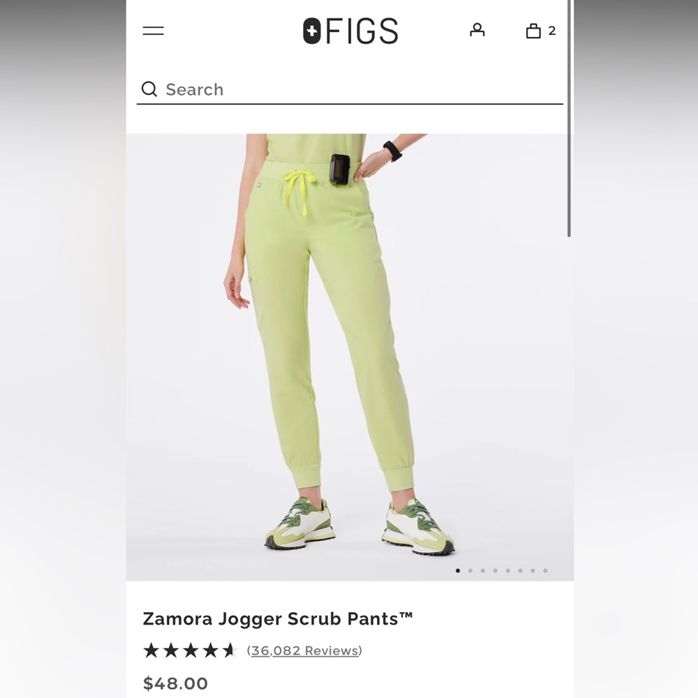 Figs Zamora Jogger Scrub Pants / Sea Mist
